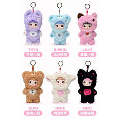Nommi Loveliness Never Ends Series Kawaii Plush Doll Keyring Blind Box (1pc) Simple Nommi