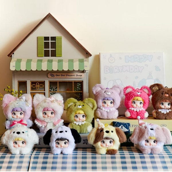 Nommi Baby Series Kawaii Plush Doll Hanger Blind Box (1pc) Simple Nommi