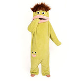 Cozy Cuddler Big Mouth Monster Flannel Onesie For Adults & Kids (1pc) Multiple Sizes Simple Cozy Cuddler XXS (Suitable For 4'1" - 4'5")