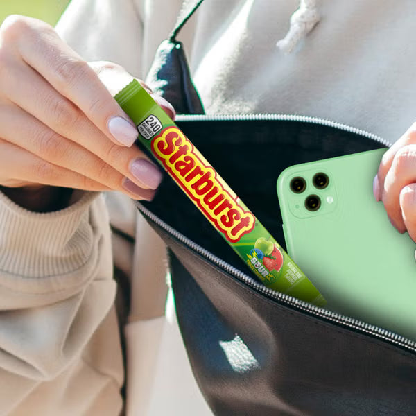 Starburst Sour Fruit Chews Chewy Candy 2.07 oz Simple Skittles
