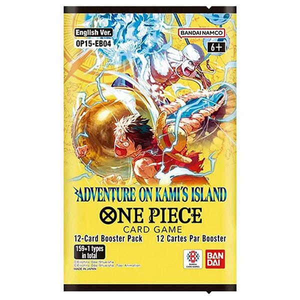 One Piece Card Game Adventure on KAMI’s Island OP-15 Booster Pack (1 Pack of 12 Cards) Simple One Piece