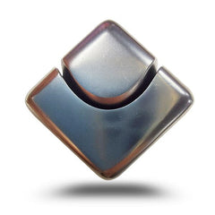 Trend Hub Orbit Cube Spinning Metal Fusion Fidget Toy (Color Ships Assorted) Simple Trend Hub