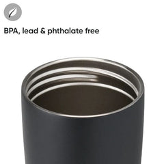 Owala® SmoothSip 20oz Insulated Travel Mug in Black Simple Owala