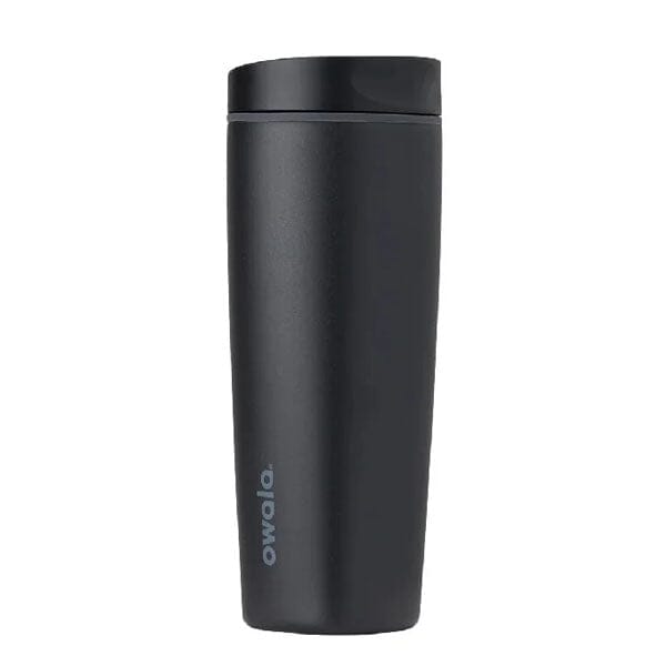 Owala® SmoothSip 20oz Insulated Travel Mug in Black Simple Owala