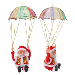 Jolly Moves: Tumbling Parachute Santa Claus Toy Simple Exclusive
