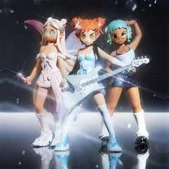 Pop Mart x Peach Riot: Punk Fairy Series Figurine Blind Box (1pc) Simple Pop Mart