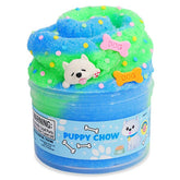 PeachyBbies Novelty Slime Fidget Putty (7oz Jar) "Puppy Chow" Icee Slime Simple PeachyBbies