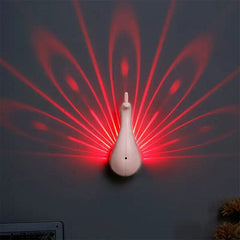 PeacockPop Wall Sconce Peacock Projection Touch Lamp Simple Exclusive