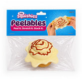 Taba Squishies® Peelables Deluxe Premium Silicone Fidget Toy (1pc) Cinnamon Bun Simple Taba Peelables
