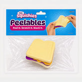 Taba Squishies® Peelables Deluxe Premium Silicone Fidget Toy (1pc) PB&J Sandwich Simple Taba Peelables