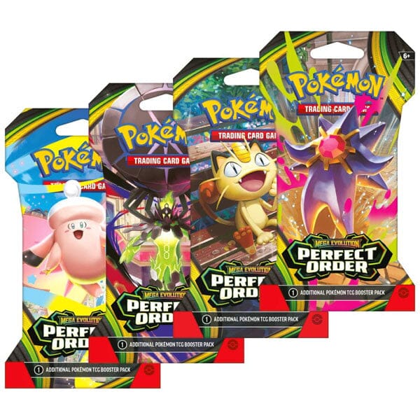 Pokémon TCG: ME03 Mega Evolution Perfect Order Sleeved Booster Pack (1 –  Showcase
