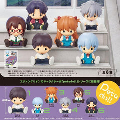 Re-ment Petadoll Evangelion Collection Blind Box (1pc) Simple Petadoll