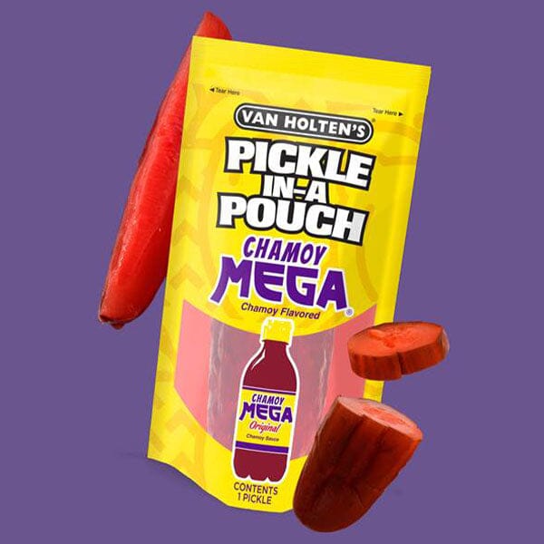 Van Holten's x Chamoy MEGA Original Spicy Jumbo Pouched Pickle Simple Van Holten's