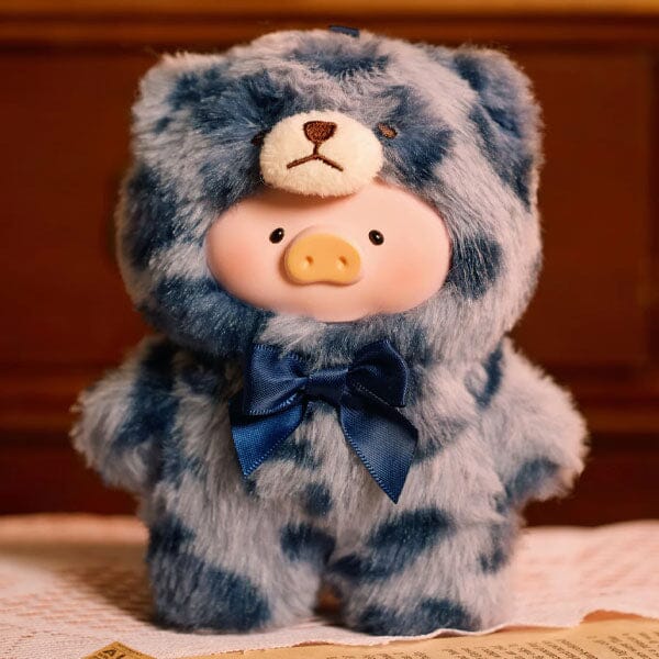 TOYZERO+ x Lulu The Piggy: Vintage Teddy Shop Series Plush Keychain Blind Box (1pc) Simple TOYZEROPLUS