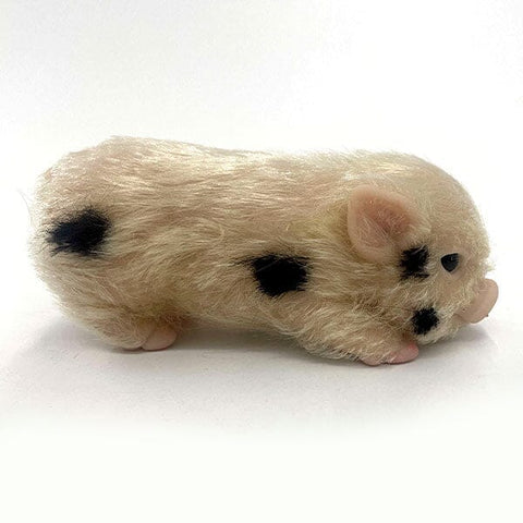 True Heart Treasures Reborn Animals: Patches The Spotted Piglet Realistic Mini Silicone Newborn Baby Pig