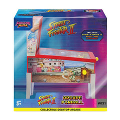 Street Fighter II Collector Series Mini Tabletop Arcade Pinball Simple Street Fighter