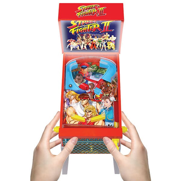 Street Fighter II Collector Series Mini Tabletop Arcade Pinball Simple Street Fighter