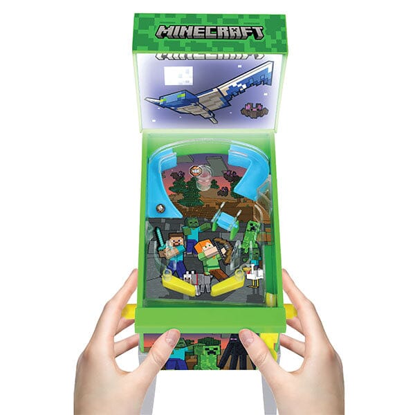 Minecraft Collector Series Mini Tabletop Arcade Pinball Simple Minecraft