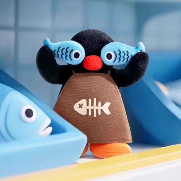 Pingu Hide And Seek Series Plush Toy Pendant Blind Box (1pc) Simple Pingu