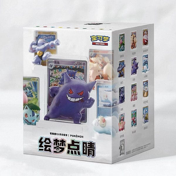 Pokémon 151 Dream Painting Water Ecology Collection Figure Blind Box (1pc) Simple Pokémon
