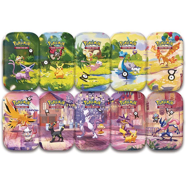 Pokémon TCG: 30th Anniversary Celebration Mini Tin (Style Ships Assorted) Simple Pokémon