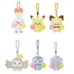 Poképeace Pokémon Cheer Squad 4" Plush Hanger Mystery Blind Box (1pc) Simple Pokémon