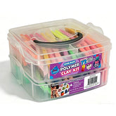 Studio Art 50-Color Oven-Bake Polymer Clay Kit (Includes 72 Crafting Tools & Accessories) Simple Studio Art