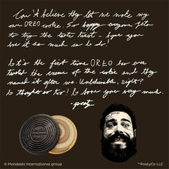 OREO x Post Malone Chocolate Caramel Shortbread Sandwich Cookies (10.68oz) Limited Edition Simple OREO