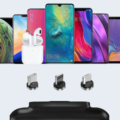 GearWaves: Mini Magnetic 3-in-1 Portable Device Charger Power Bank Simple Showcase