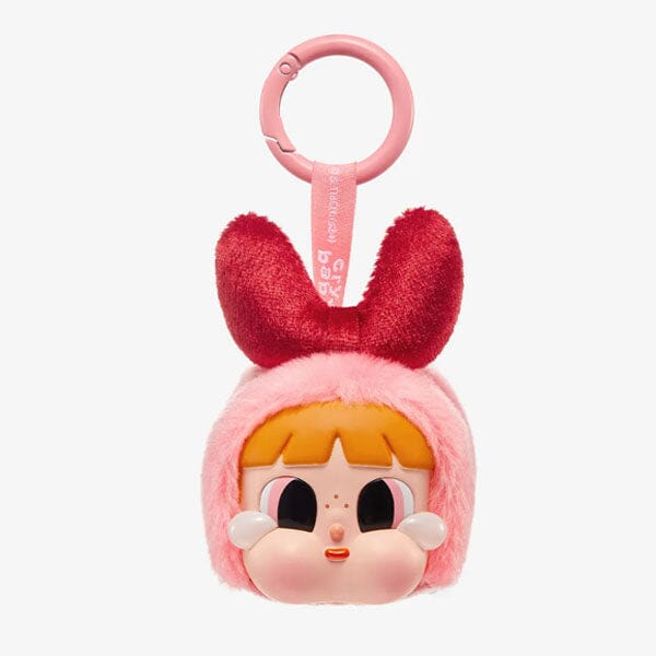 Pop Mart x Powerpuff Girls x CRYBABY: Vinyl Face Plush Bag Clip Blind Box (1pc) Simple Pop Mart