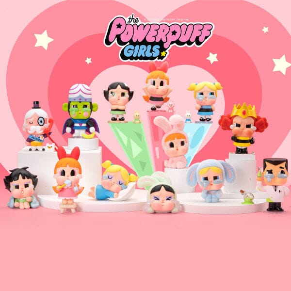 Pop Mart x Powerpuff Girls x CRYBABY: 25th Anniversary Series Figurine Blind Box (1pc) Simple Pop Mart