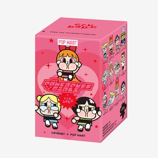 Pop Mart x Powerpuff Girls x CRYBABY: 25th Anniversary Series Figurine Blind Box (1pc) Simple Pop Mart