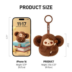 Pop Mart x PUCKY: Tap Tap Babies Series Plush Pendant Keyring Blind Box (1pc) Simple Pop Mart