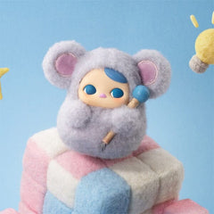 Pop Mart x PUCKY: Tap Tap Babies Series Plush Pendant Keyring Blind Box (1pc) Simple Pop Mart