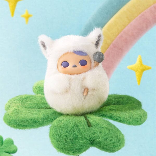 Pop Mart x PUCKY: Tap Tap Babies Series Plush Pendant Keyring Blind Box (1pc) Simple Pop Mart