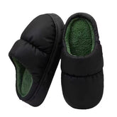 Puffer Slippers Unisex Slides in Black (Multiple Sizes) Simple Showcase