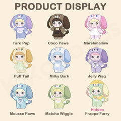 Nommi Puppy Diary Series Kawaii Plush Doll Blind Box (1pc) Simple Nommi