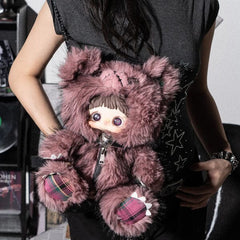 MayMei Rebel Doll Series 13" Plush Backpack Blind Box (1pc) Simple Nommi