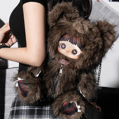 MayMei Rebel Doll Series 13" Plush Backpack Blind Box (1pc) Simple Nommi