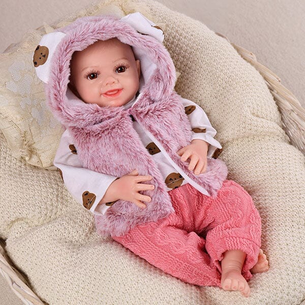 TrueHeart Treasures Dream Weavers Series 3 Weighted Reborn Lifelike Baby Dolls (4lbs) Baby Charlotte Simple TrueHeart Treasures