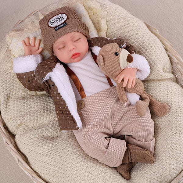 TrueHeart Treasures Dream Weavers Series 3 Weighted Reborn Lifelike Baby Dolls (4lbs) Baby Noah Simple TrueHeart Treasures