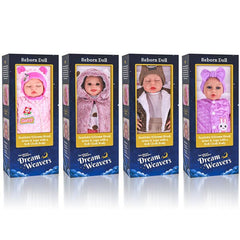 TrueHeart Treasures Dream Weavers Series 3 Weighted Reborn Lifelike Baby Dolls (4lbs) Baby Noah Simple TrueHeart Treasures
