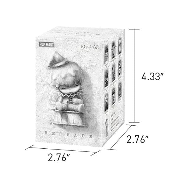 Pop Mart x HIRONO: Reshape Series Figurine Blind Box (1pc) Simple Pop Mart