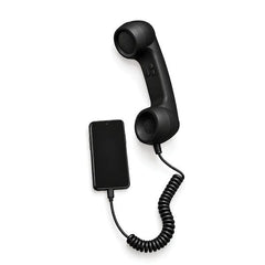 RingRevival Plug & Talk USB-C Retro Telephone (Black or Pink) Simple Exclusive Black