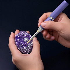 Dazzlify Cordless Hot-Fix Bedazzle Rhinestone Applicator Wand Mini Kit Simple Dazzlify
