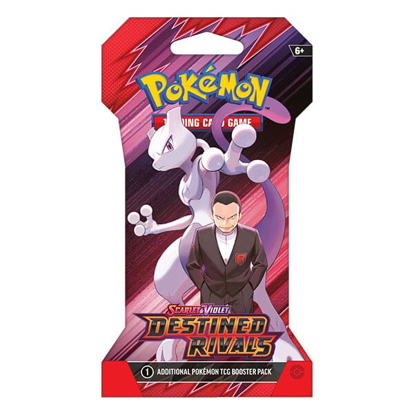 Pokémon TCG: Scarlet & Violet Destined Rivals Sleeved Booster (1 Pack 10 Cards) Simple Pokémon