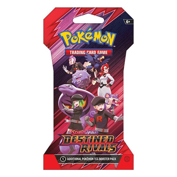 Pokémon TCG: Scarlet & Violet Destined Rivals Sleeved Booster (1 Pack 10 Cards) Simple Pokémon
