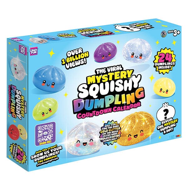 RMS Mystery Dumpling Bao Bun Fidget Squishy 24-Day Countdown Calendar (24pc) Simple RMS