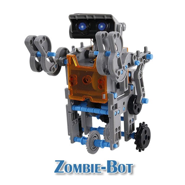 BrainyBotz 13-in-1 DIY Robot Solar-Powered Smart STEM Building & Programming Kit (190pc) Simple Exclusive