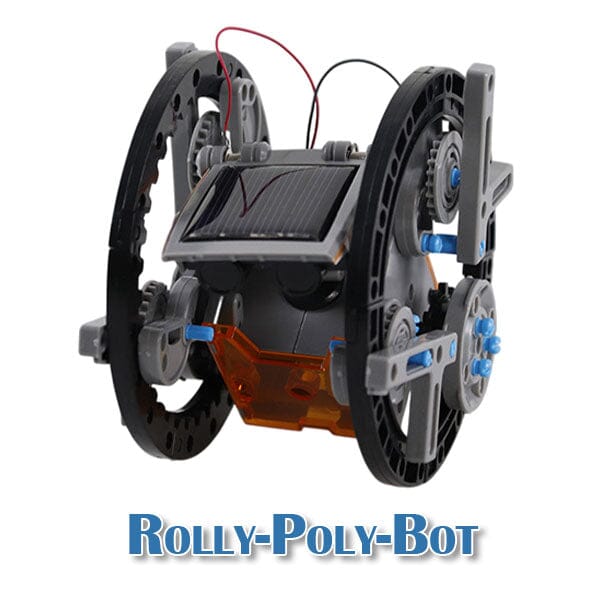 BrainyBotz 13-in-1 DIY Robot Solar-Powered Smart STEM Building & Programming Kit (190pc) Simple Exclusive